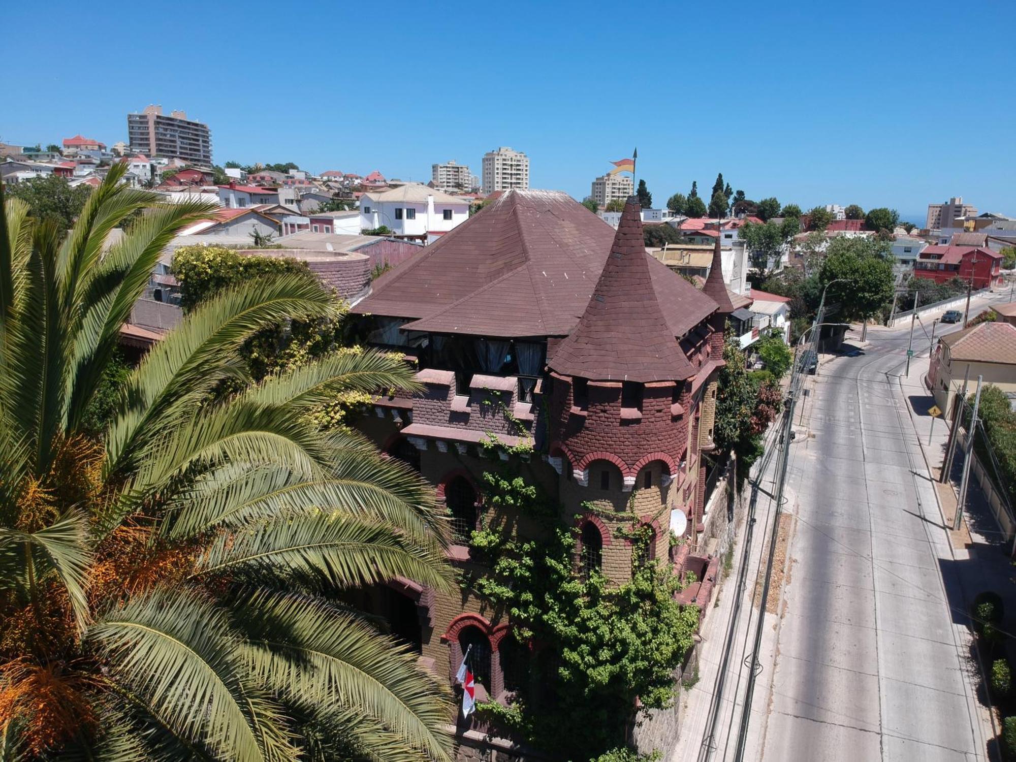 Castillo Medieval Vina del Mar Exterior foto